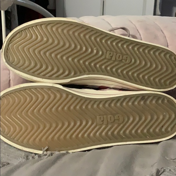 QUOTA II LIBERTY PJ PURPLE FLORAL LEATHER SNEAKERS - Picture 5 of 8